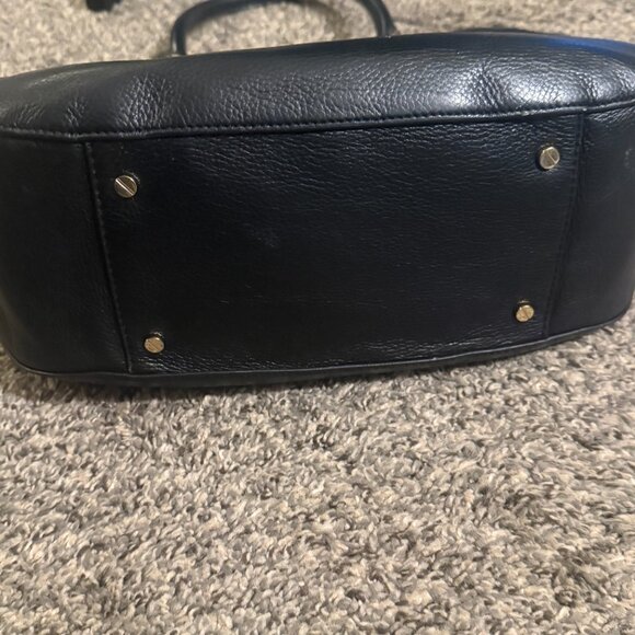 Tory Burch Amanda Black Leather Bag - Picture 4 of 7